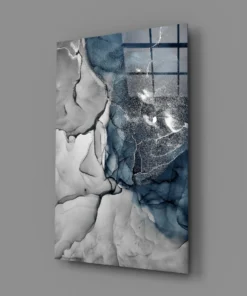 Abstract Diepte Glasschilderij - Afbeelding 3