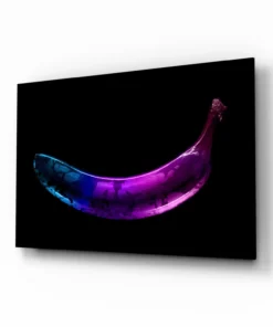 Banaan Glasschilderij
