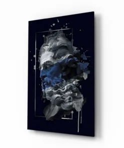 Poseidon Glasschilderij
