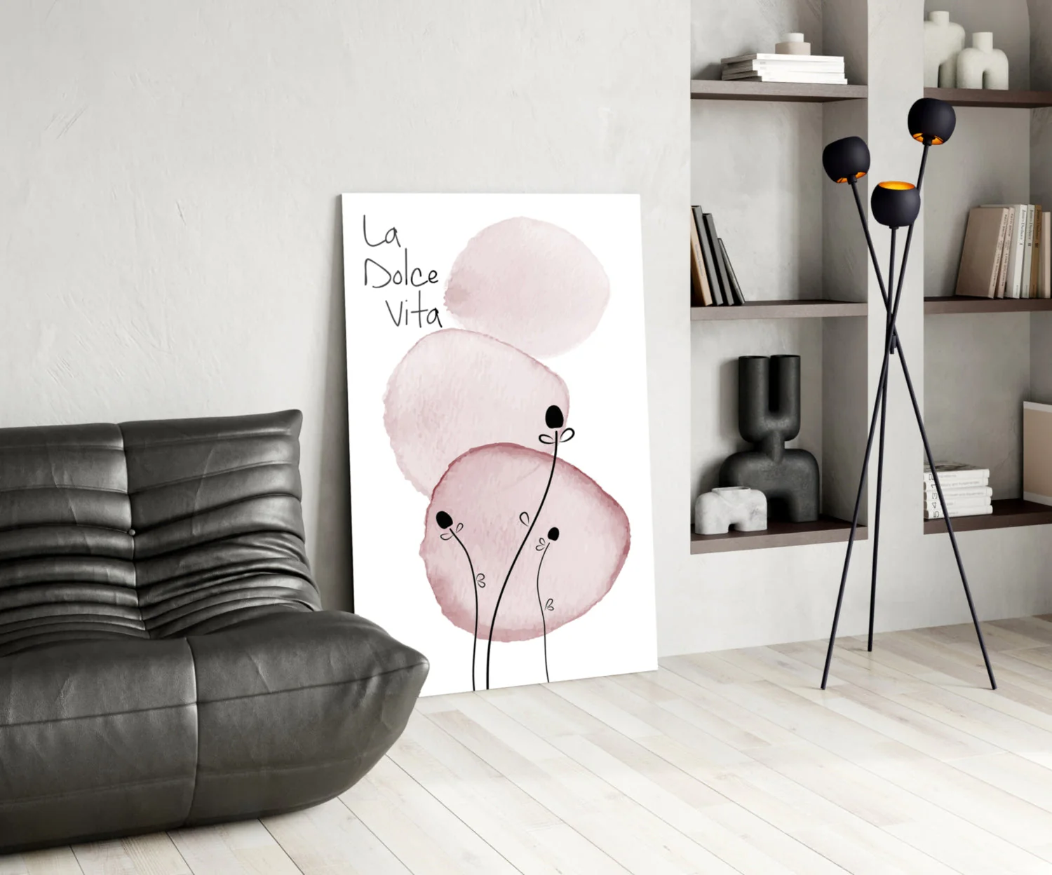 La Dolce Vita Glasschilderij - Afbeelding 4