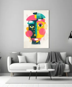 Illustratie Kleurrijk Glasschilderij - Afbeelding 5