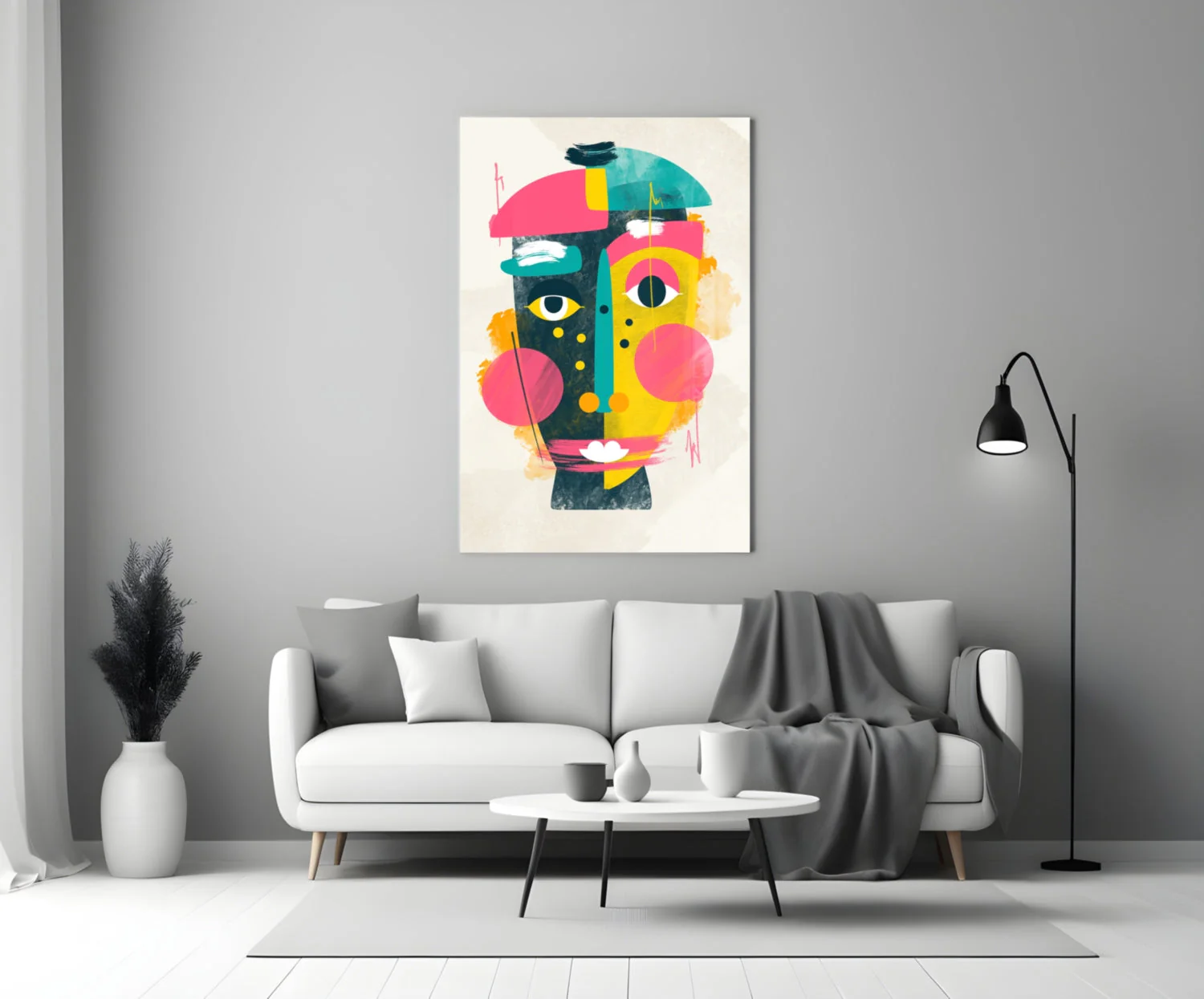 Illustratie Kleurrijk Glasschilderij - Afbeelding 5