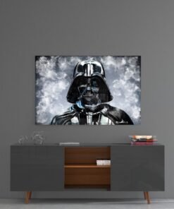 Darth Vader Glasschilderij