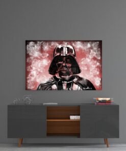 Darth Vader Glasschilderij