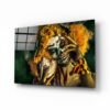 Clown Glasschilderij