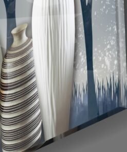 Alternative view of Decoratieve Vazen Glasschilderij