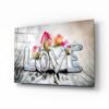 Love Romantische Glasschilderij