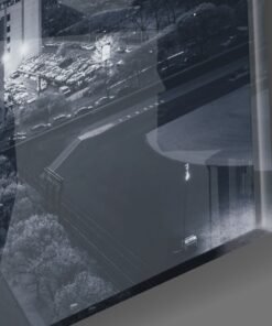 Alternative view of Gray City Glasschilderij