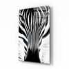 Zebra Glasschilderij