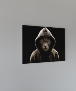 Alternative view of Canvas Schilderij Coole kat