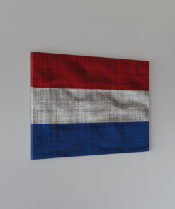 Alternative view of Nederland Vlag Canvas Schilderij