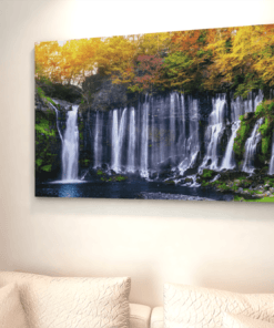 Natuur Waterval Canvas Schilderij - Afbeelding 3