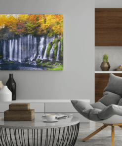 Natuur Waterval Canvas Schilderij - Afbeelding 4