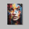 ALIVA 1312 vrouw kleurrijk canvas schilderij s