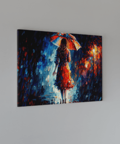 Alternative view of Canvas Abstract Schilderij  Vrouw