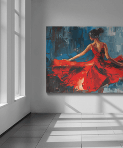 ALIVA 1321 schilderij vrouw canvas d min