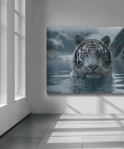 ALIVA 1322 tijger grijs canvas schilderij d min