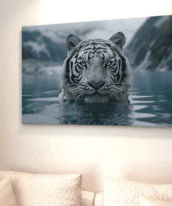 ALIVA 1322 tijger grijs canvas schilderijc min