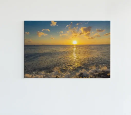 zonsondergang-canvas-schilderij-b