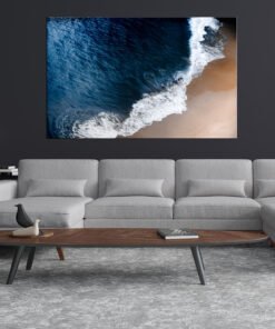 Zee en strand Canvas Schilderij