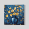 OEFE 1116 vaas met bloemen canvas schilderij