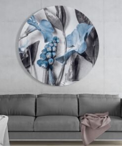 Alternative view of Lelie Glasschilderij