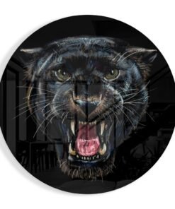 Panter Glasschilderij