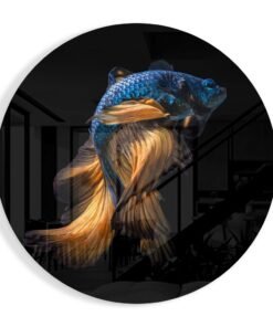 Betta Vis Glasschilderij