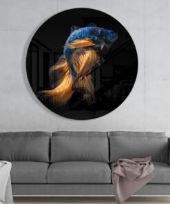 Betta Vis Glasschilderij