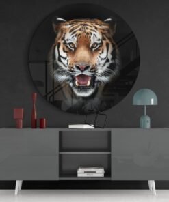 Tijger Glasschilderij