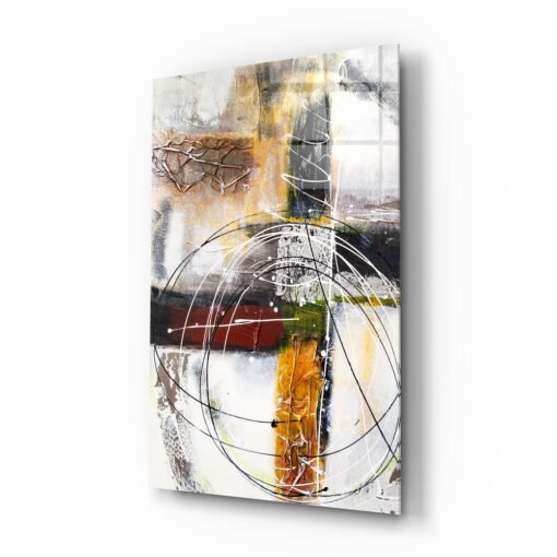 Abstract Glasschilderij