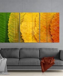 Herfst Bladeren Glasschilderij
