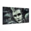 Masker Glasschilderij