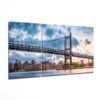 Manhattan Brug Glasschilderij