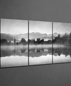 Alternative view of Mistig Meer Glasschilderij