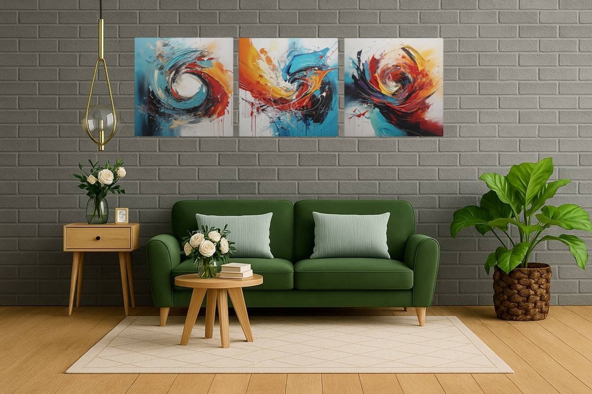 drieluik-schilderij-kleurrijke-abstract