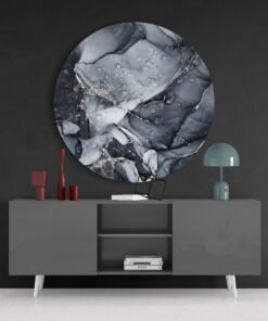 Marmeren Motief Glasschilderij - Afbeelding 4
