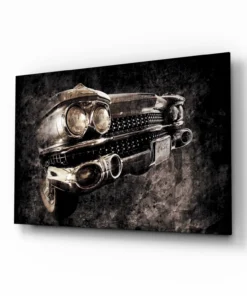 Oldtimer Auto Glasschilderij