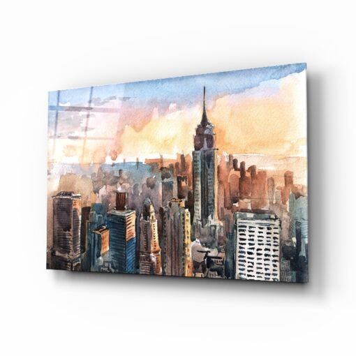 New York City | Glasschilderij