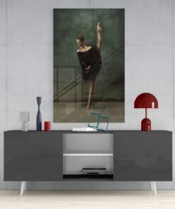 Glasschilderij Ballerina