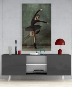 Glasschilderij Ballerina