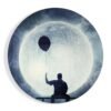 Volle Maan Glasschilderij