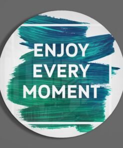 Enjoy Every Moment Glasschilderij - Afbeelding 3