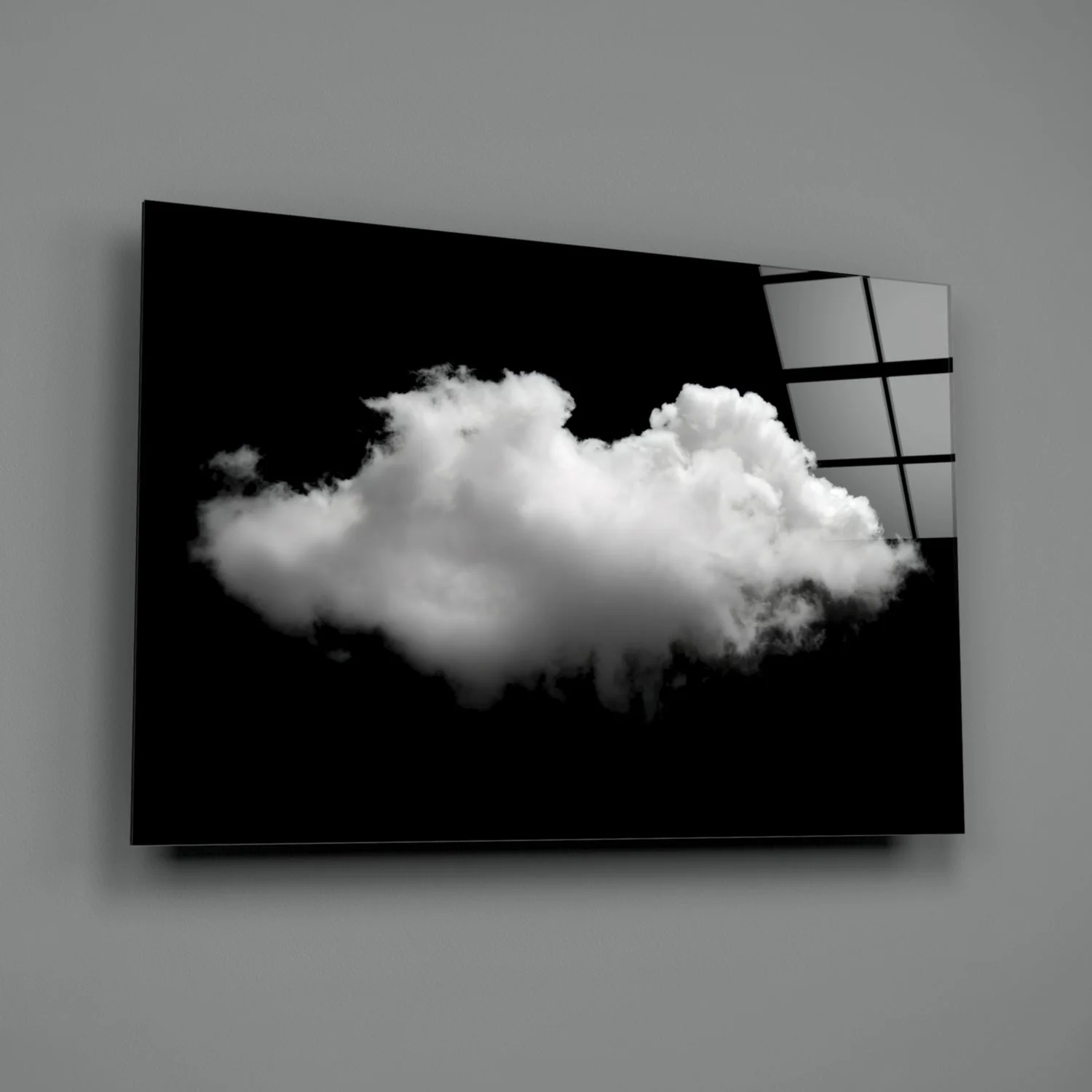 Wolk Glasschilderij - Afbeelding 3