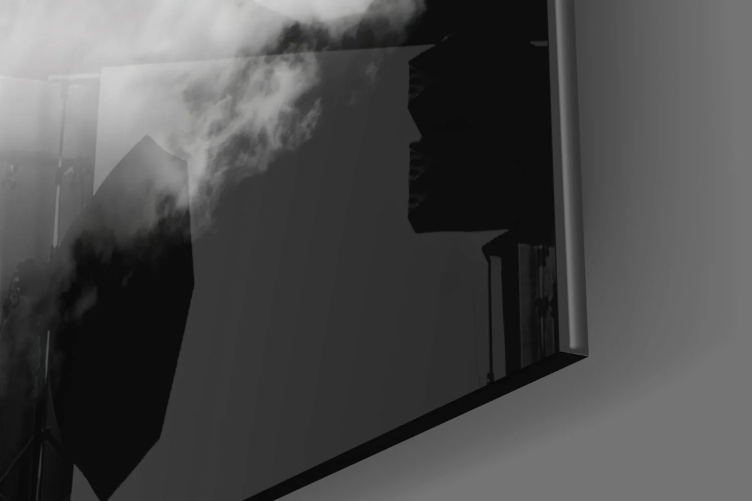 Wolk Glasschilderij - Afbeelding 2