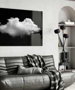 Wolk Glasschilderij - Afbeelding 5