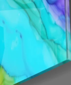 Alternative view of Abstract Kleuren Glasschilderij