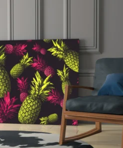 Fruit Ananas Glasschilderij