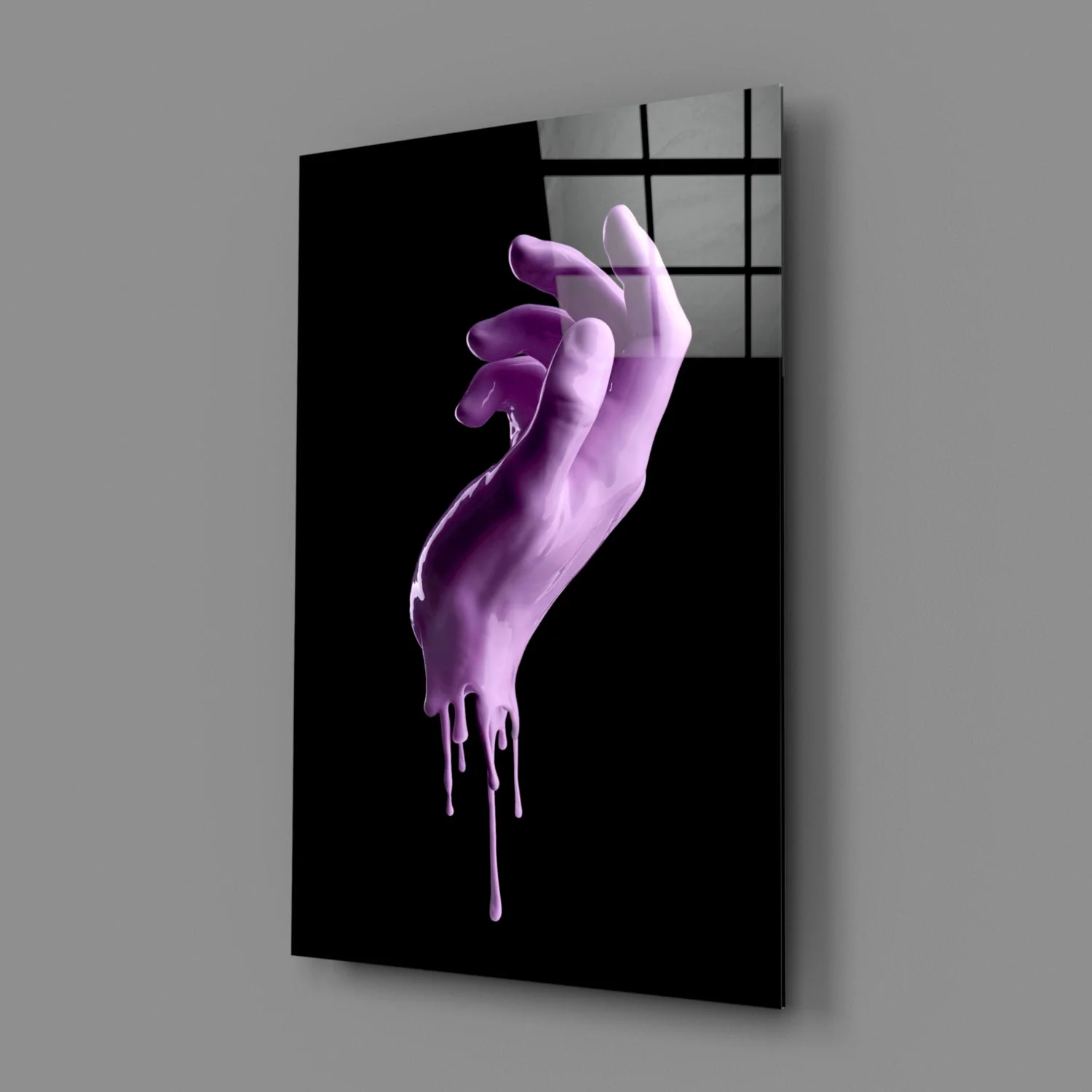 Hand Glasschilderij - Afbeelding 4