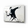 Glasschilderij Banksy protest